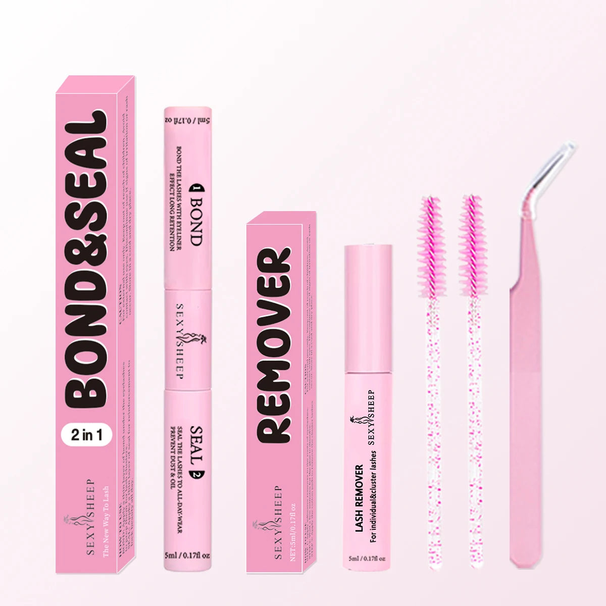 Ima Beauty – Lash Cluster Glue 10ml 2 en 1 Bond & Seal